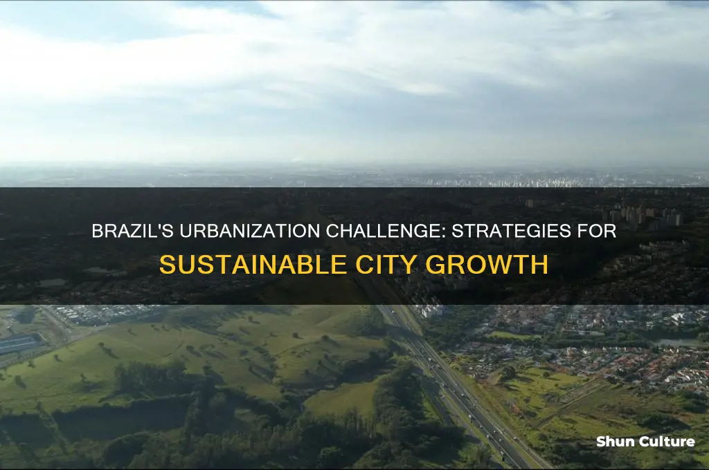 how is brazil dealing with urbanization