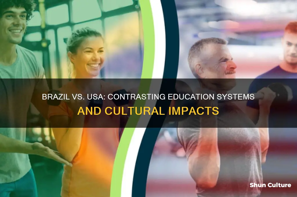 how is brazil education different from the united states