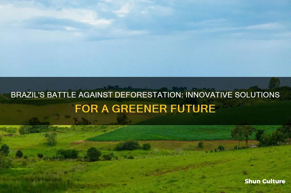 how is brazil fixing deforestation
