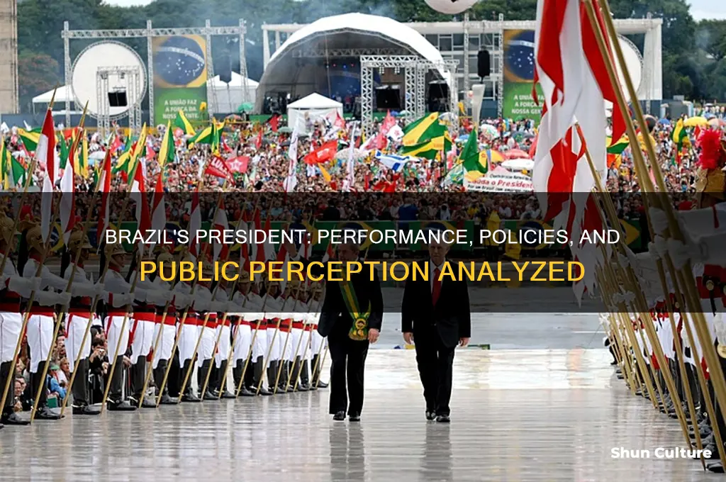 how is brazil president doing