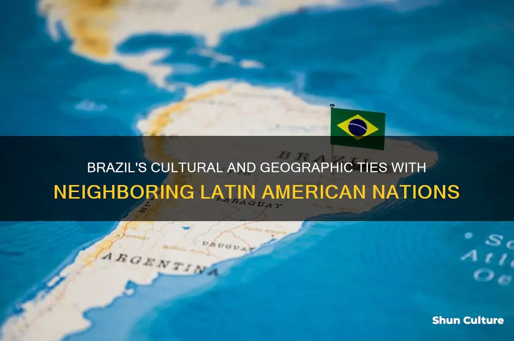 how is brazil similar to its neighboring countries