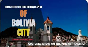 The Constitutional Capital of Bolivia: A City's Name