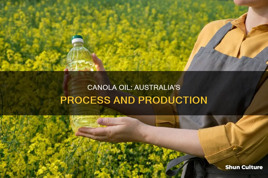 how is canola oil made in australia