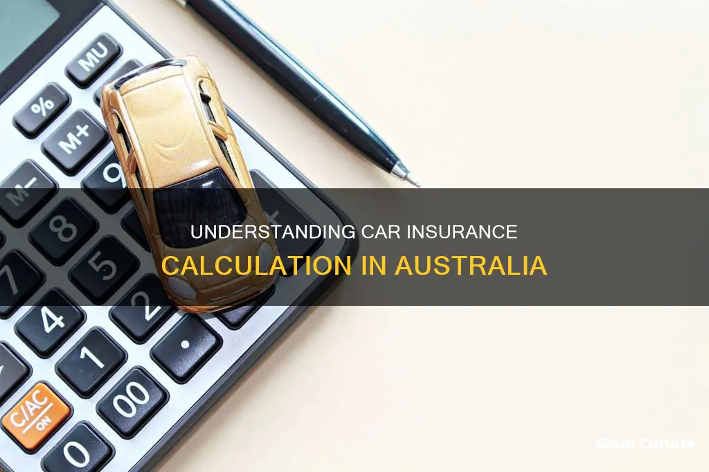 how is car insurance calculated in australia