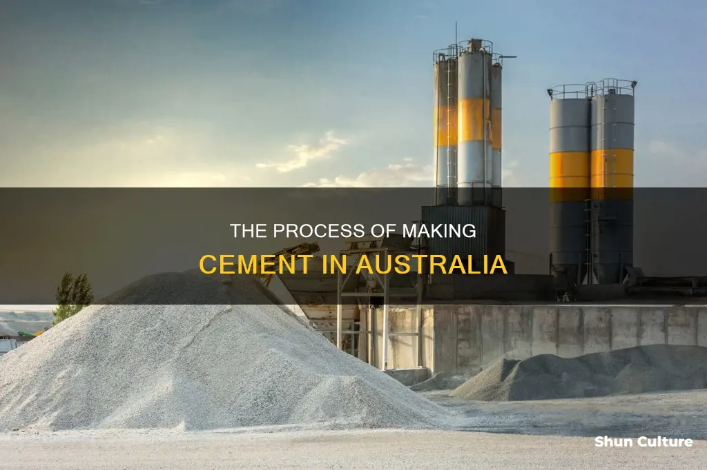 how is cement made in australia