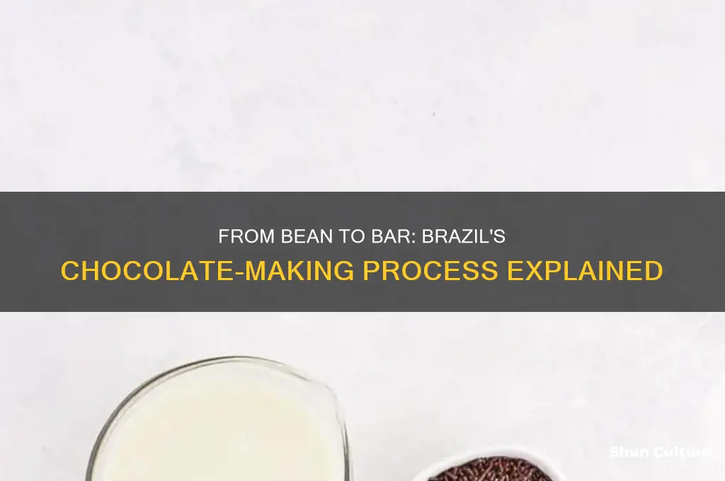 how is chocolate made in brazil