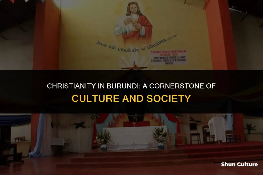 how is christianity in burundi important