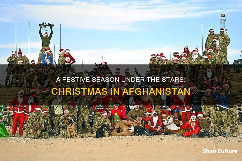 how is christmas celebrated in afghanistan