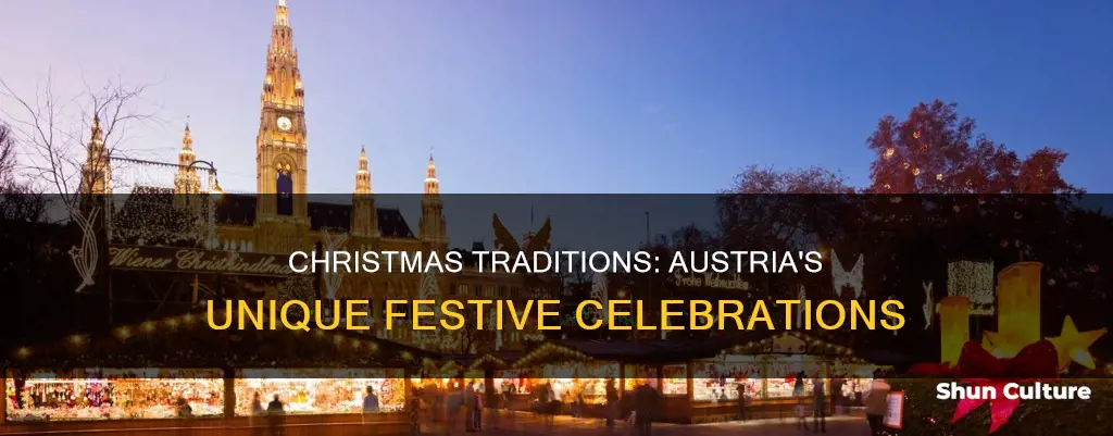 how is christmas celebrated in austria