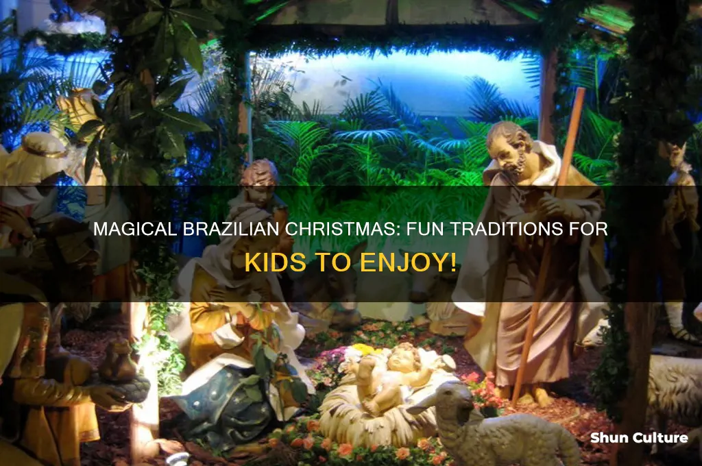 how is christmas celebrated in brazil for kids