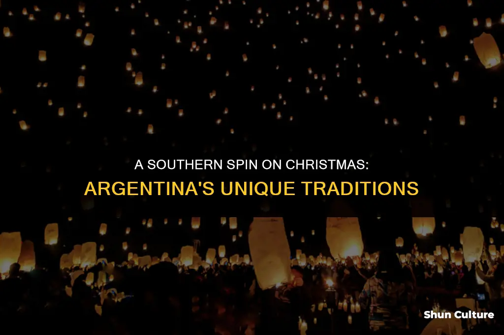 how is christmas in argentina unique