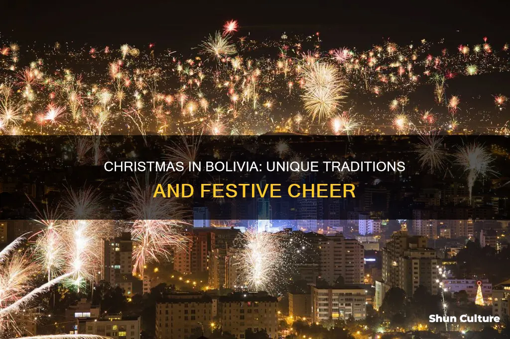 how is christnas celebrated in bolivia