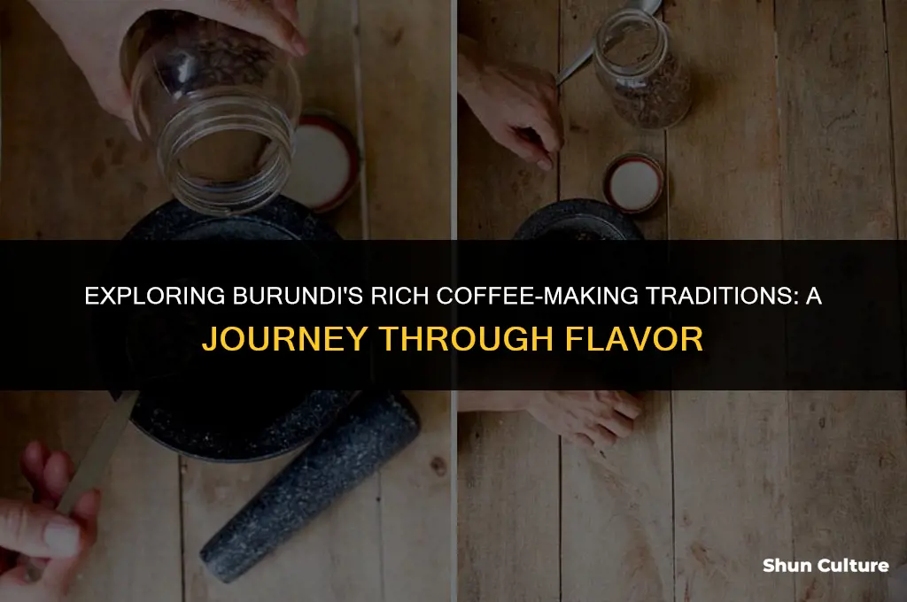 how is coffee made in burundi