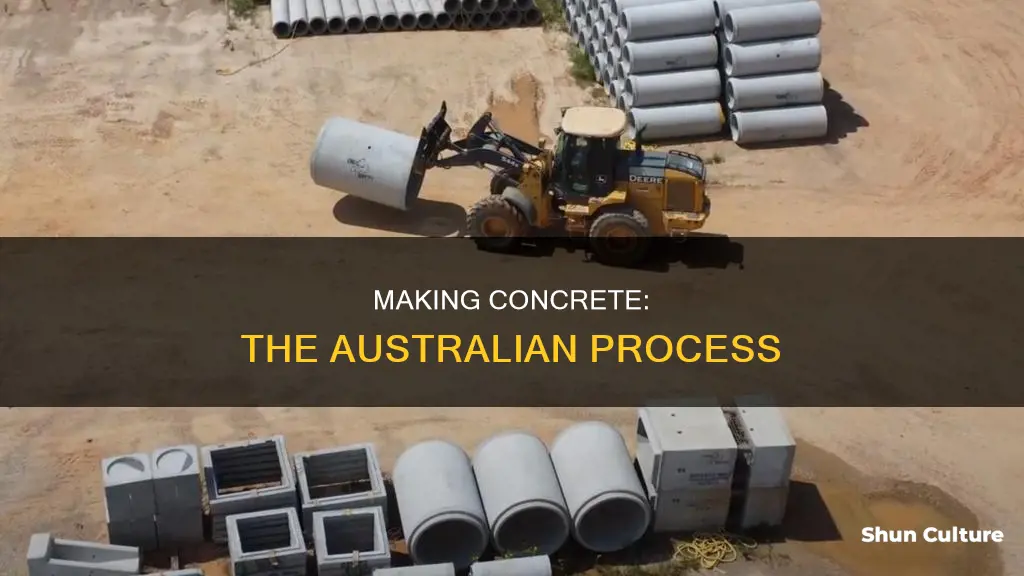 how is concrete made in australia