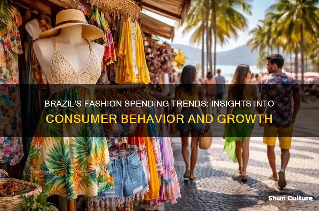 how is consumer spending on fashion in brazil