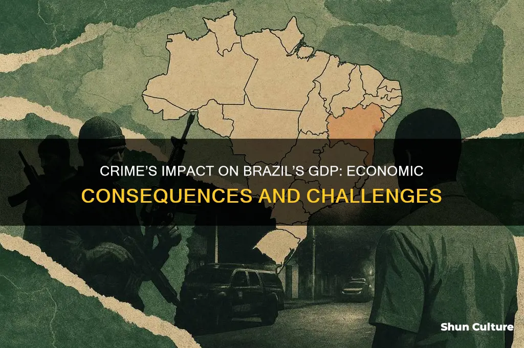 how is crime in brazil affecting its gdp