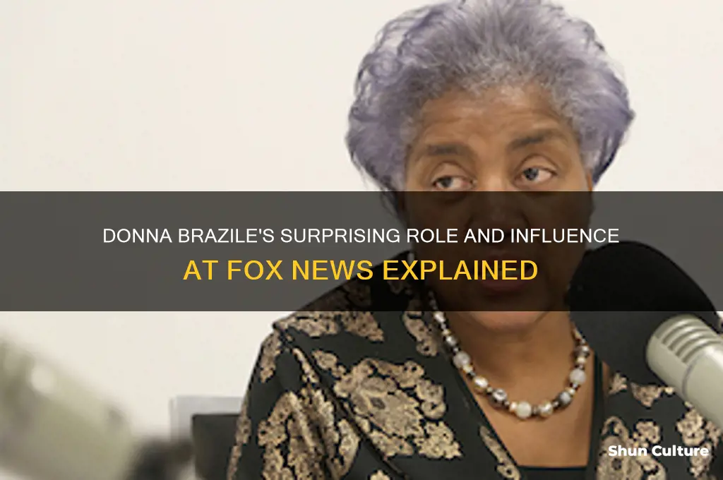 how is donna brazile involved with fox news