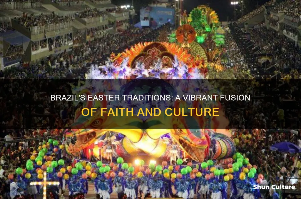 how is easter celebrated in brazil