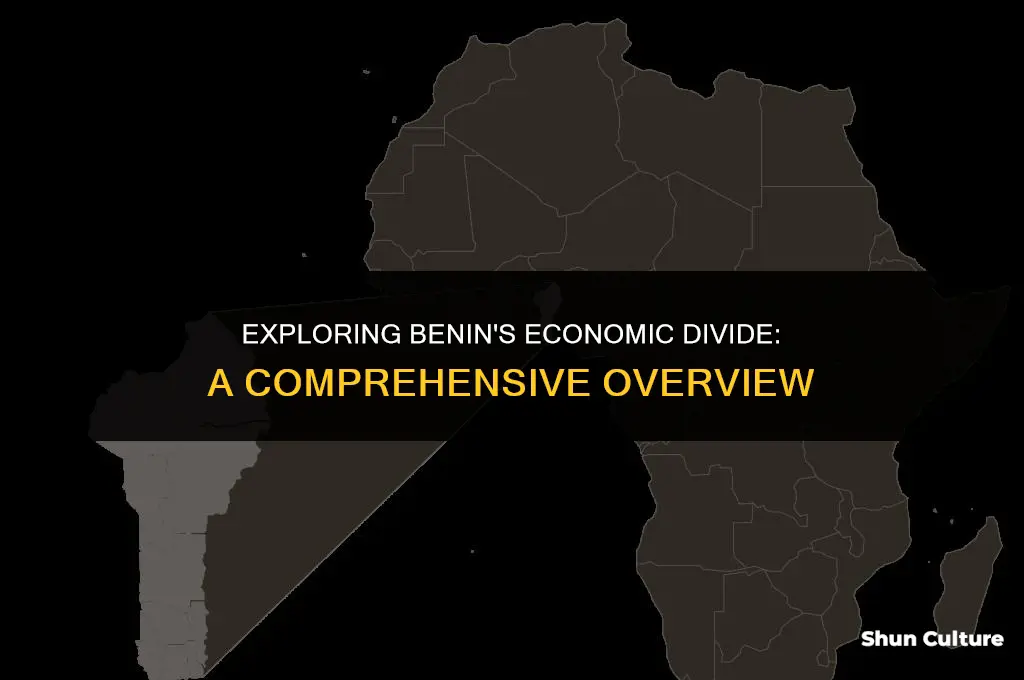 how is economy divided in benin