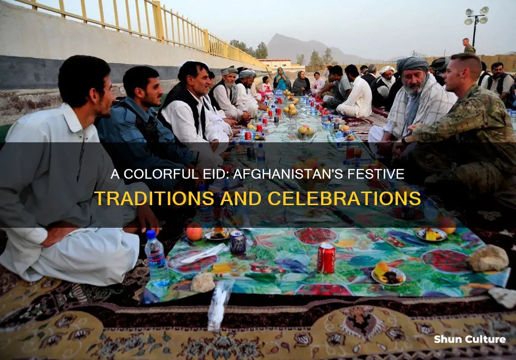 how is eid celebrated in afghanistan