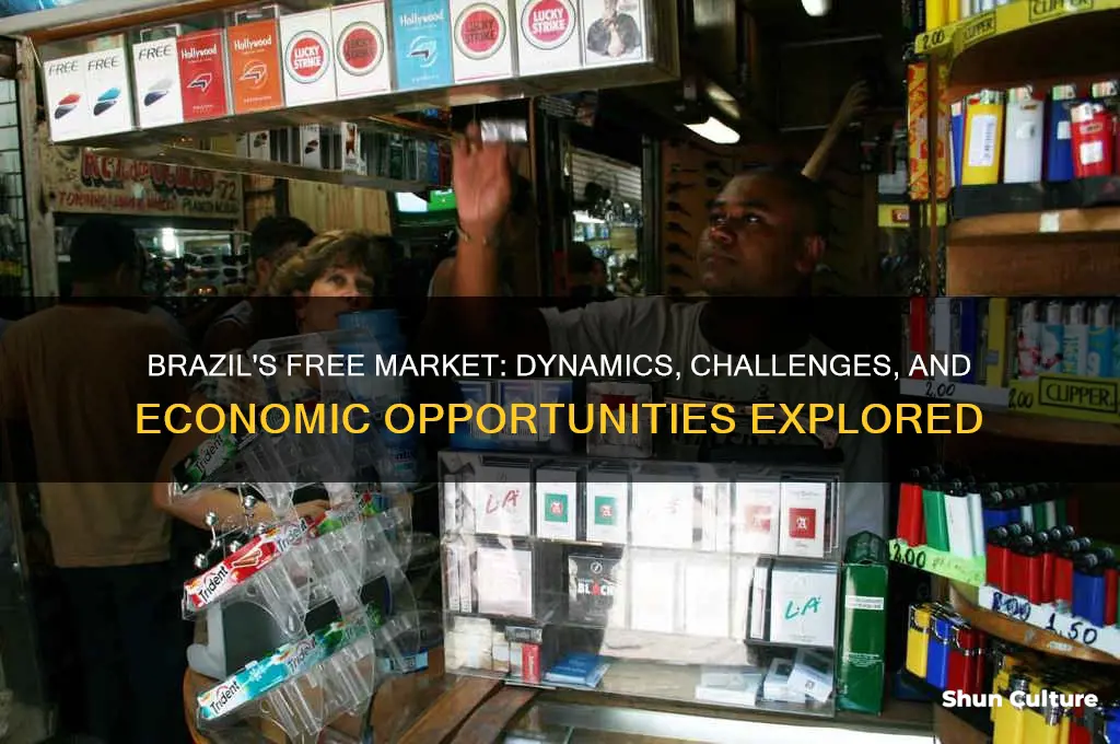 how is free market in brazil