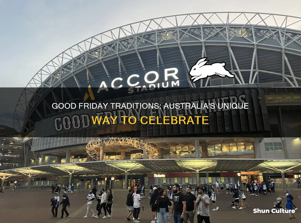 how is good friday celebrated in australia