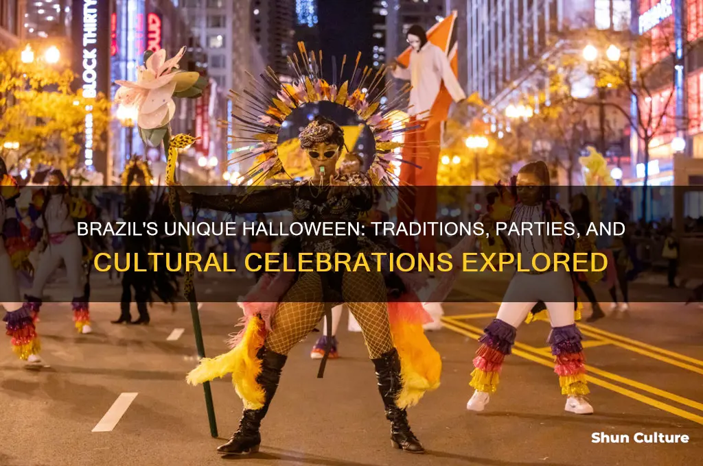 how is halloween celebrated in brazil