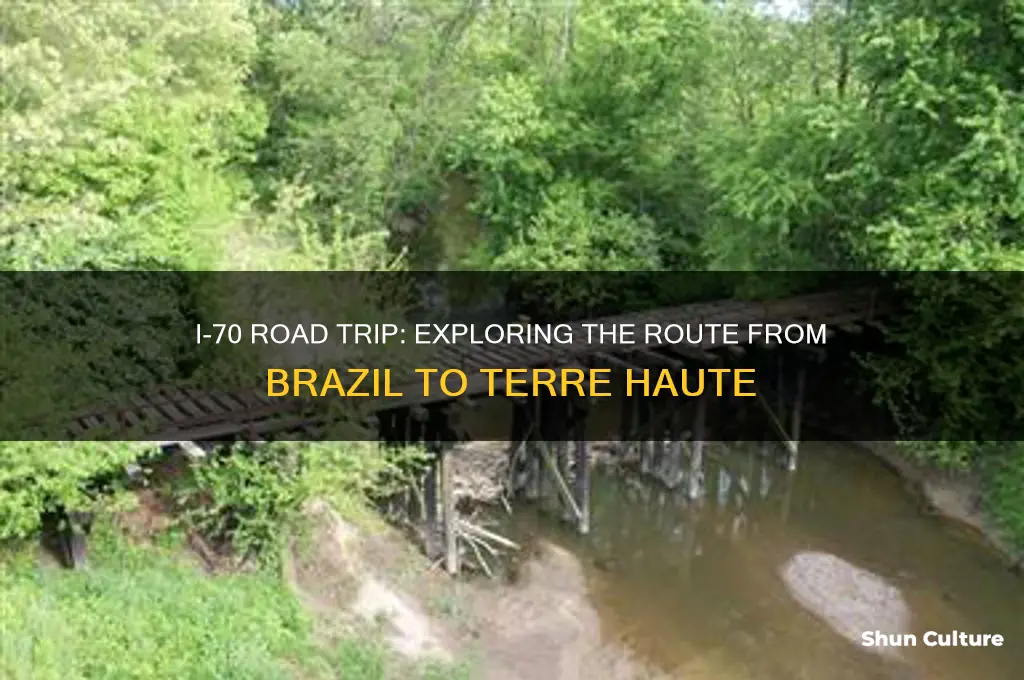 how is i-70 from brazil to terre haute