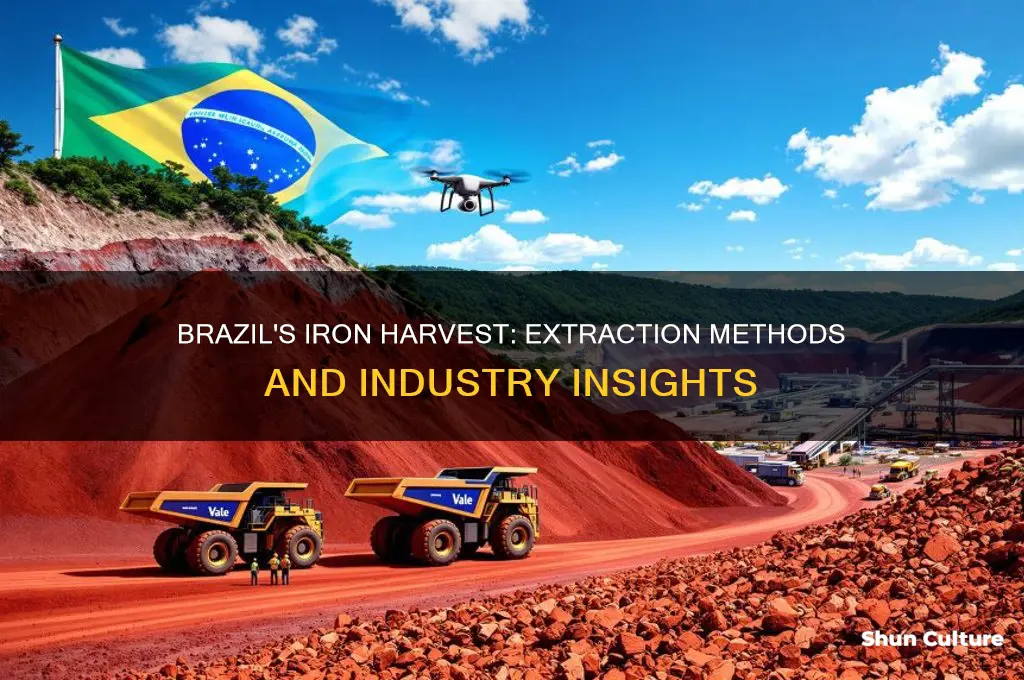 how is iron harvested in brazil