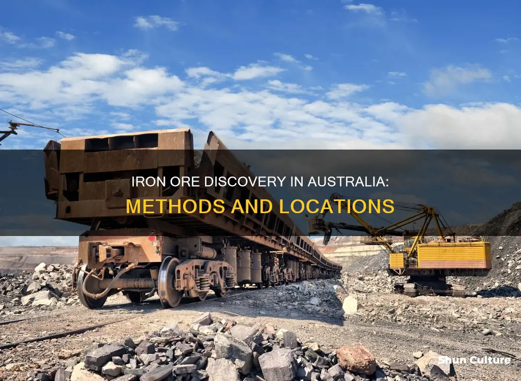 how is iron ore found in australia