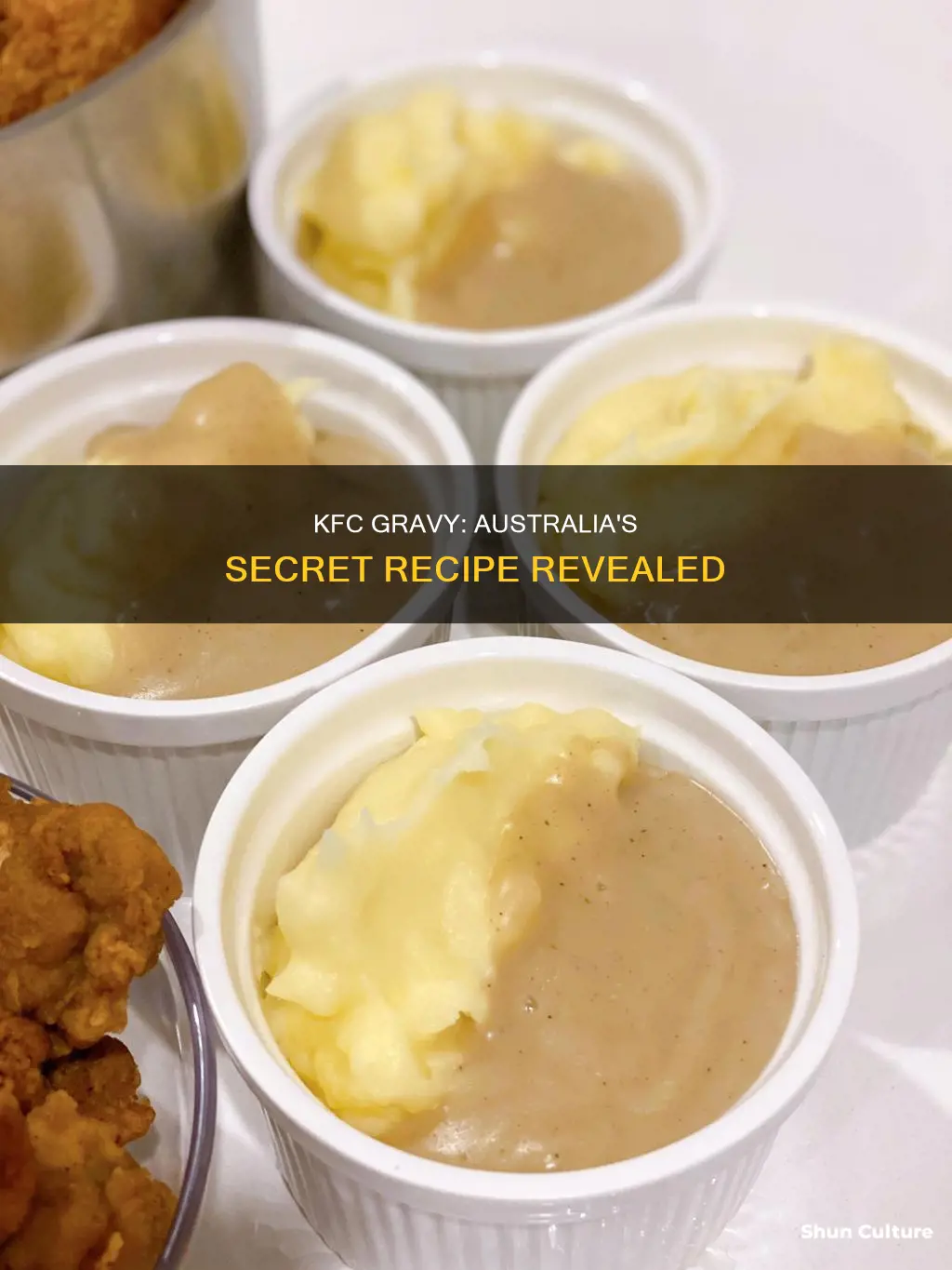 how is kfc gravy made australia