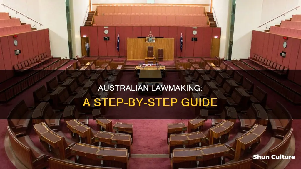 how is legislation made in australia