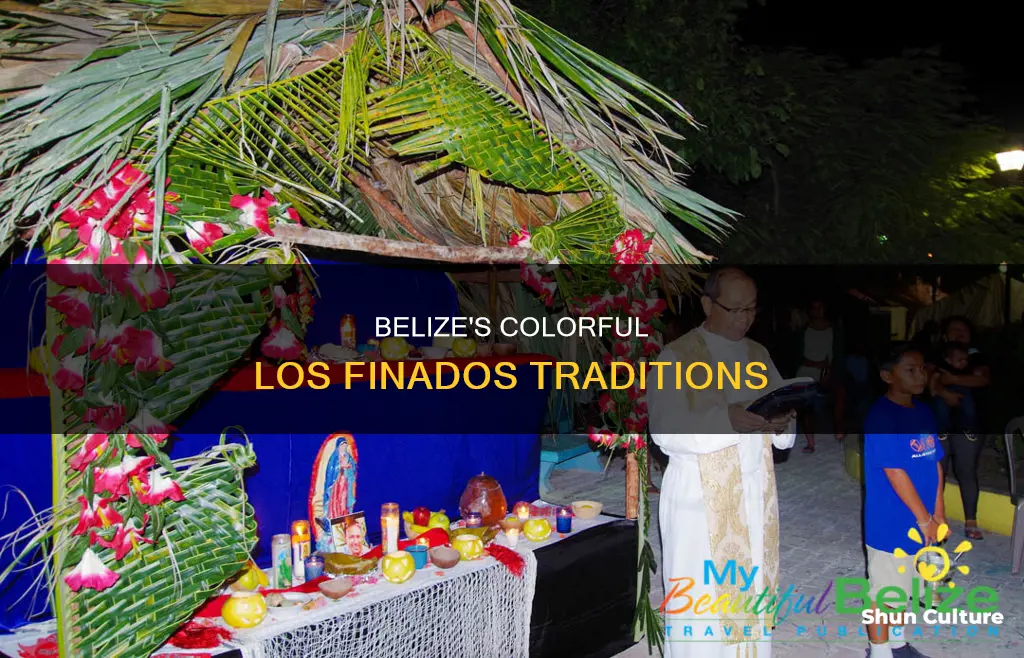 how is los finados celebrated in belize