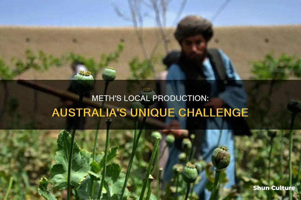 how is meth made in australia