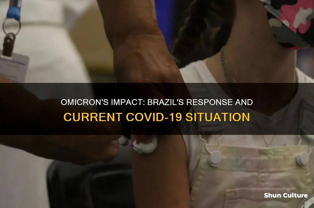 how is omicron in brazil