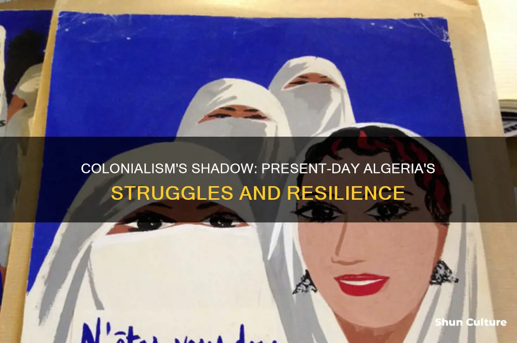 how is present day algeria affected by colonialism