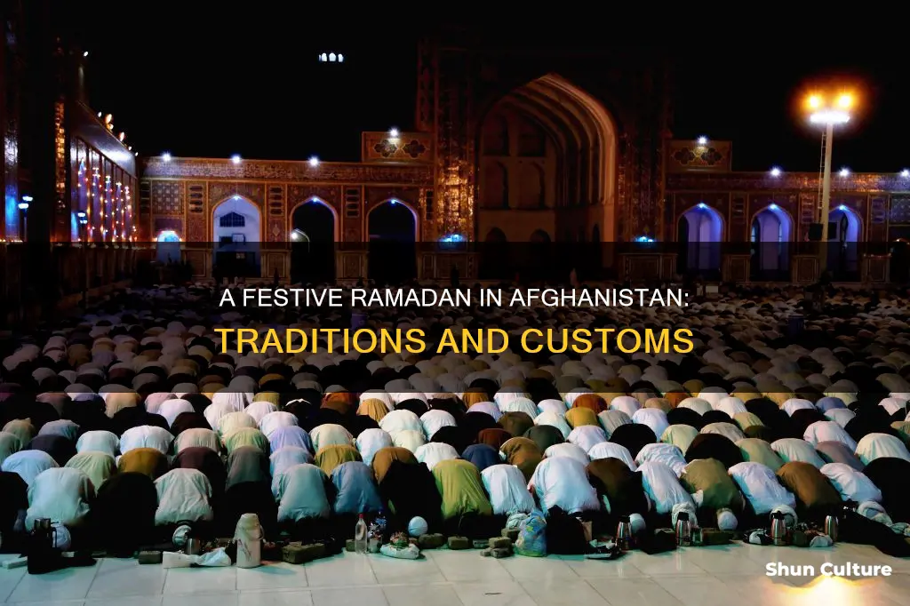 how is ramadan celebrated in afghanistan