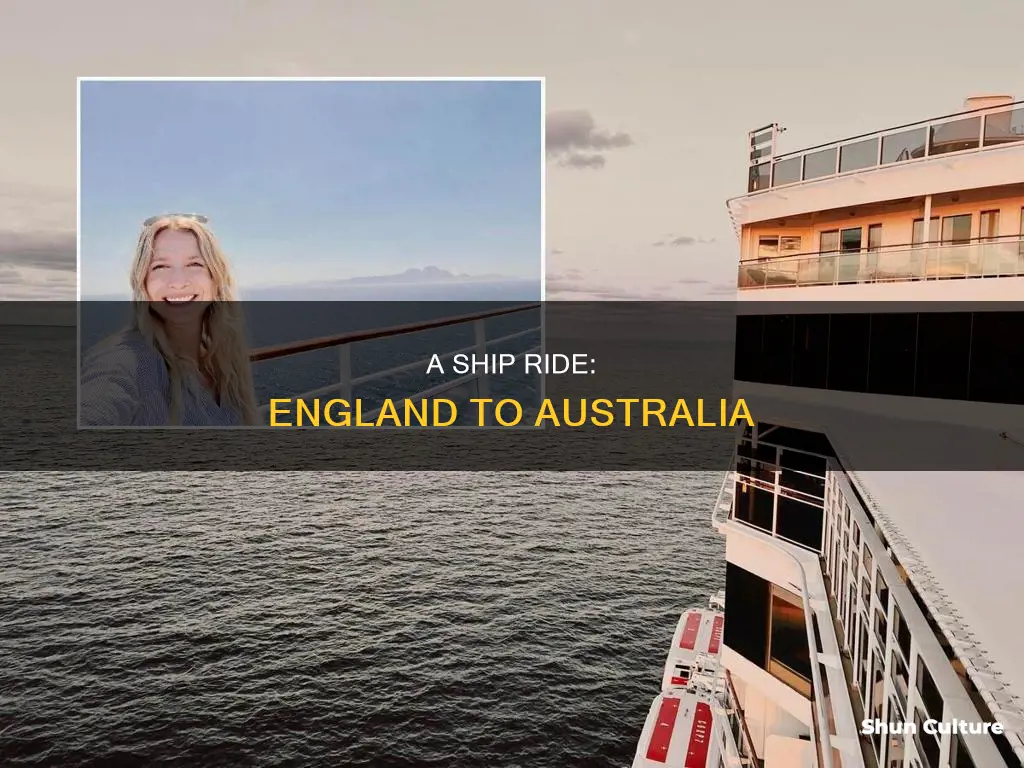 how is ship ride from england to australia