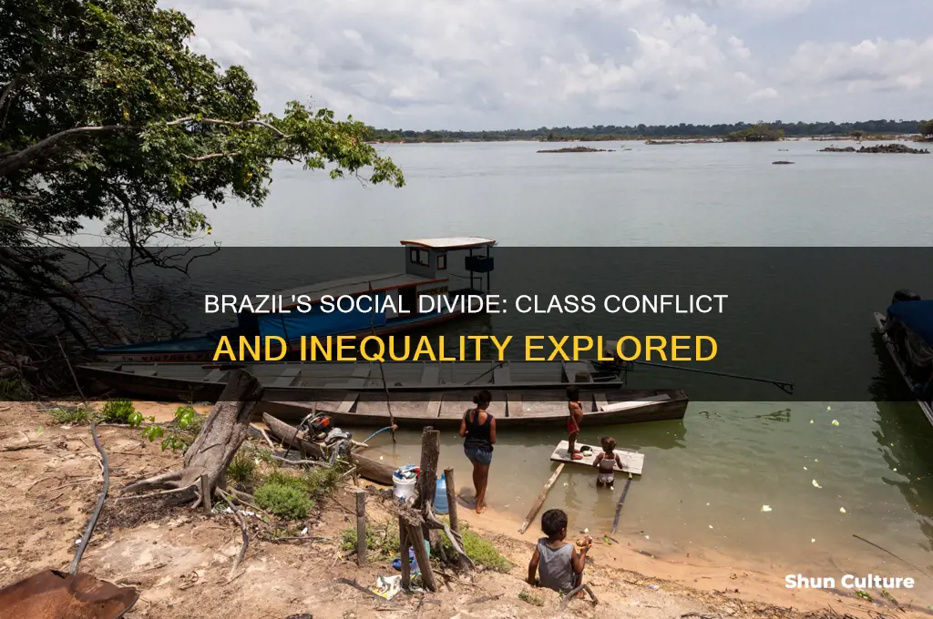how is social and class conflict present in brazil
