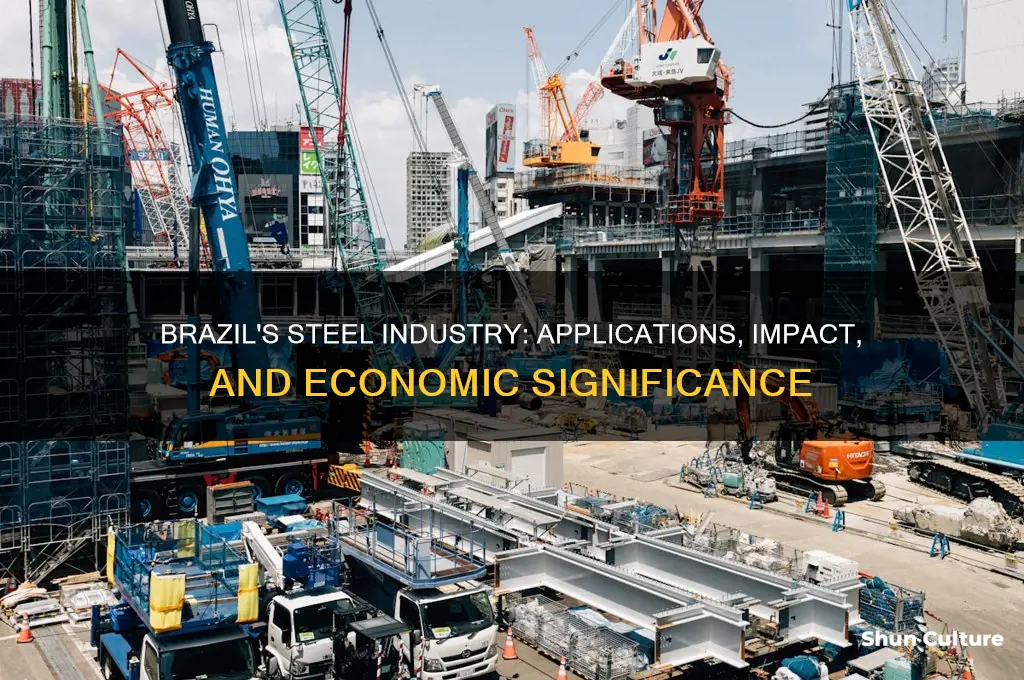 how is steel used in brazil