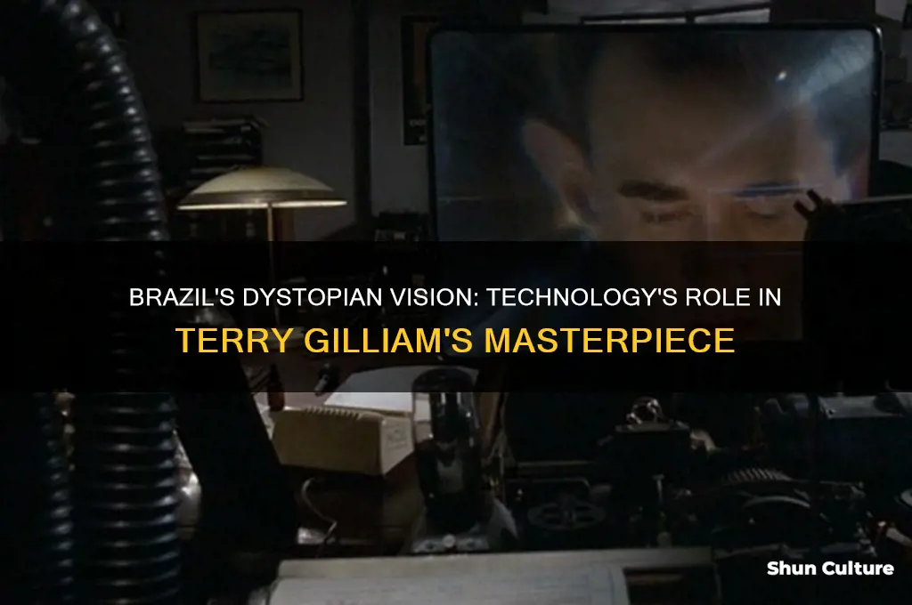 how is technology depicted in the film brazil