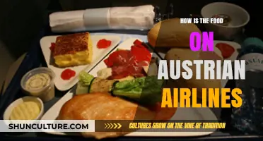 Tasty Treats in the Sky: Austrian Airlines' Culinary Offerings