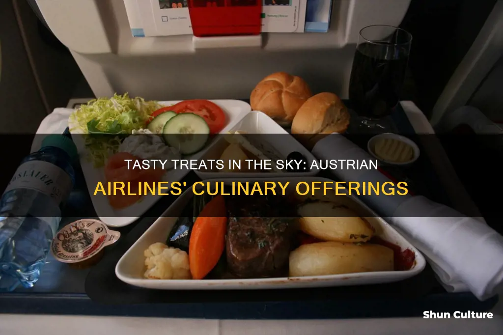 how is the food on austrian airlines