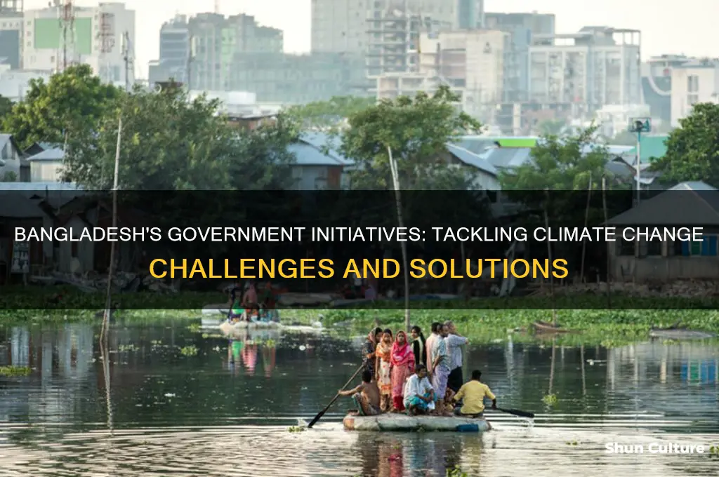 how is the government of bangladesh helping on climate change