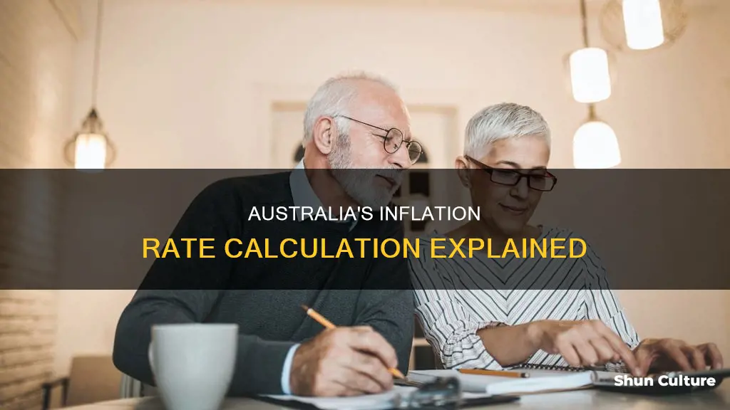 how is the inflation rate calculated in australia