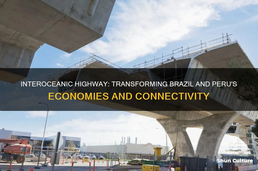 how is the interoceanic highway changing brazil and peru brainly