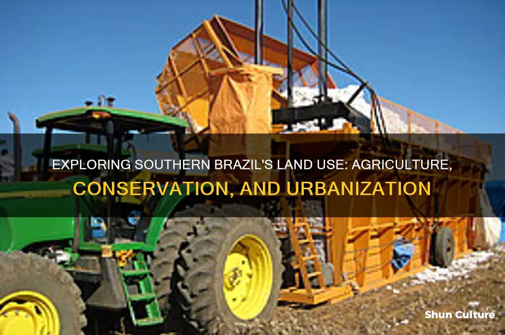 how is the land used in southern brazil