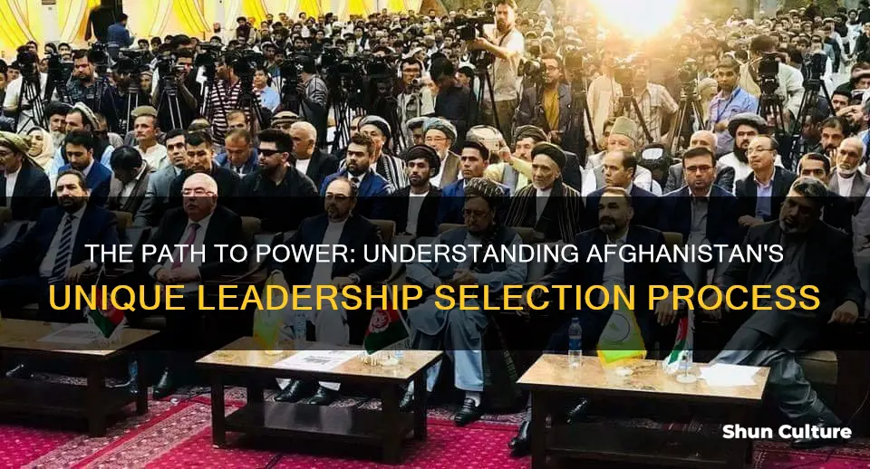 how is the leader of afghanistan chosen