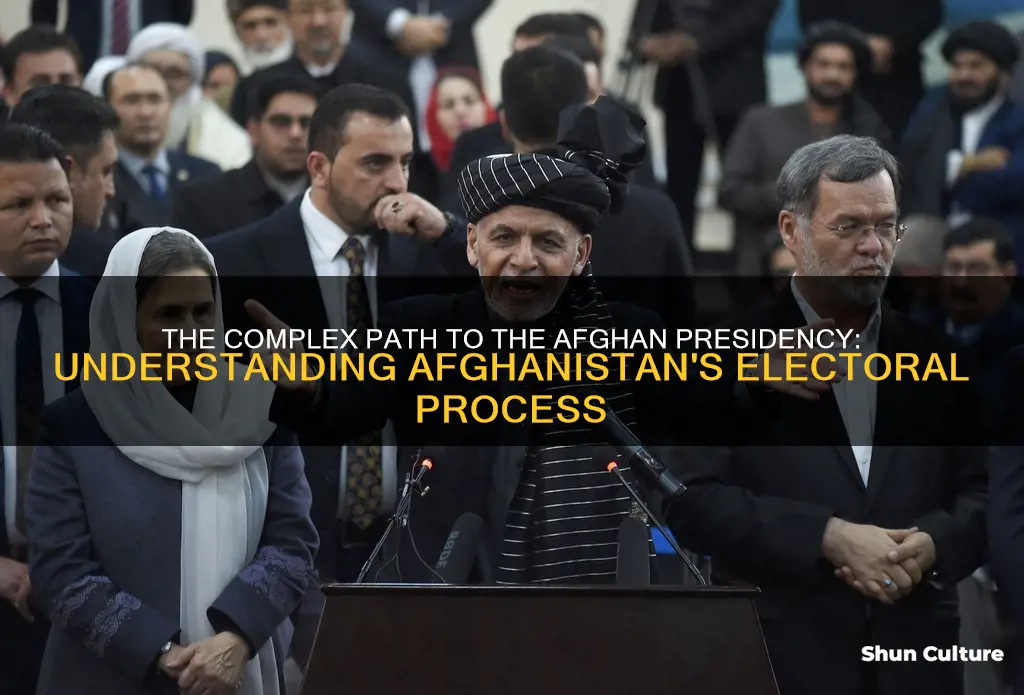 how is the president elected in afghanistan