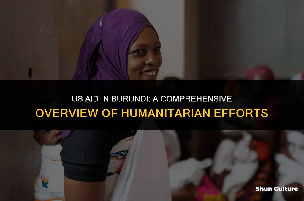 how is the us helping in burundi